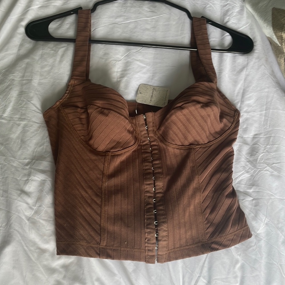 NWT Free People Corset Tank